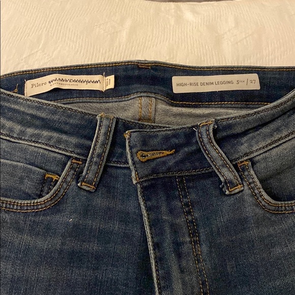 Anthro High rise denim legging jeans! - Picture 3 of 3